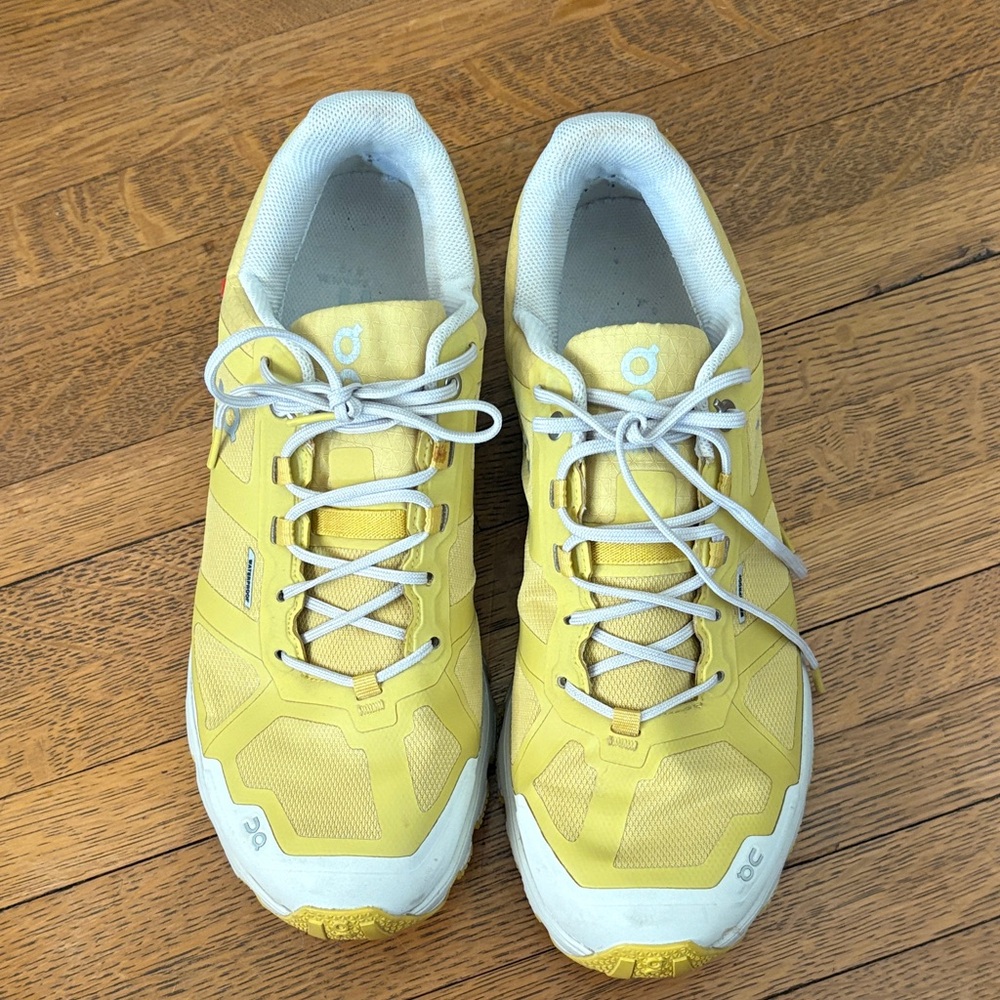 On Running Women's Bright Yellow Athletic Shoes